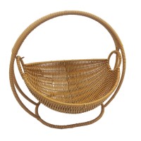 LUCKYLJBT Handcrafted Woven Basket for Home Storage - Stylish and Eco-Friendly Organization Solution