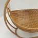 LUCKYLJBT Handcrafted Woven Basket for Home Storage - Stylish and Eco-Friendly Organization Solution